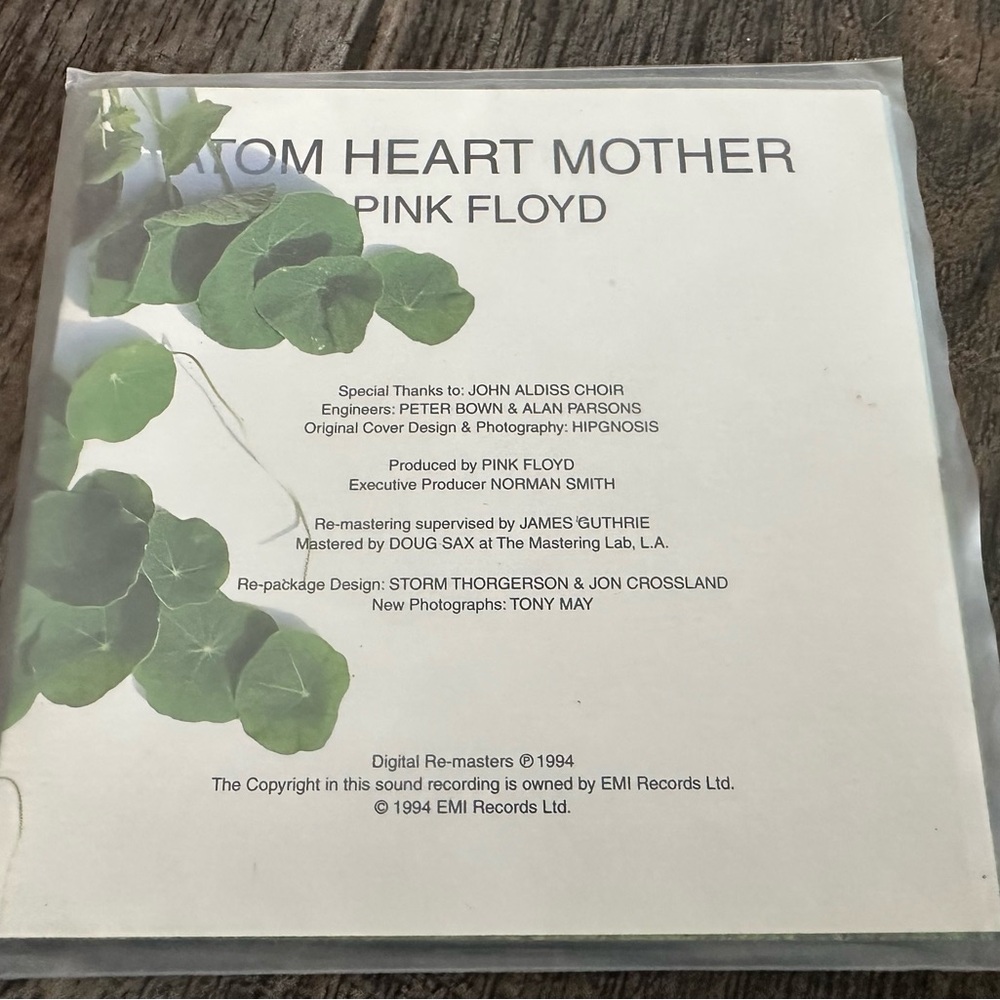 Pink Floyd - Atom Heart Mother CD